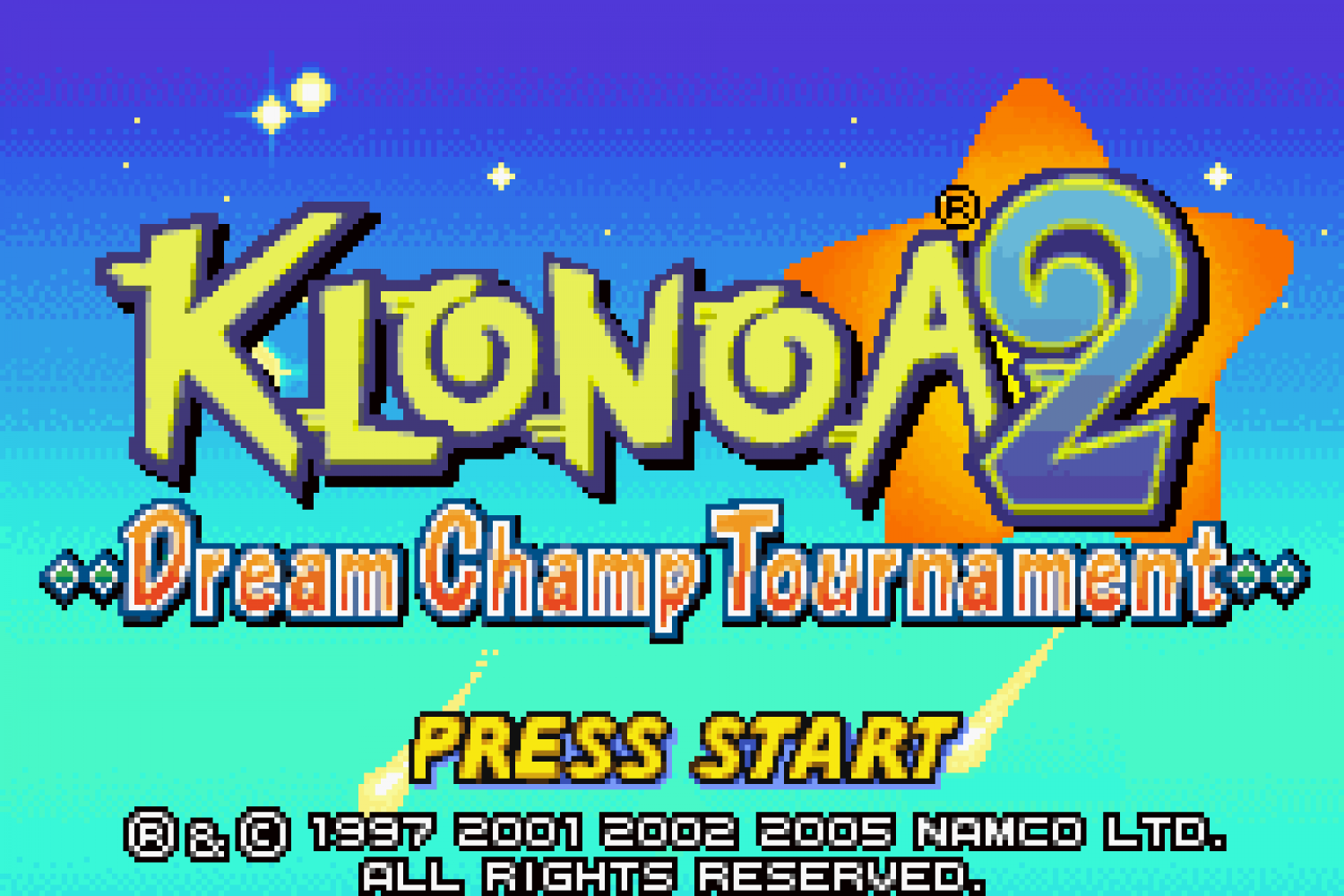 Kaze no Klonoa G2 - Dream Champ Tournament